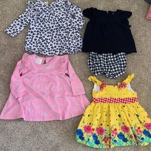 Baby girl summer clothes 3-6 months